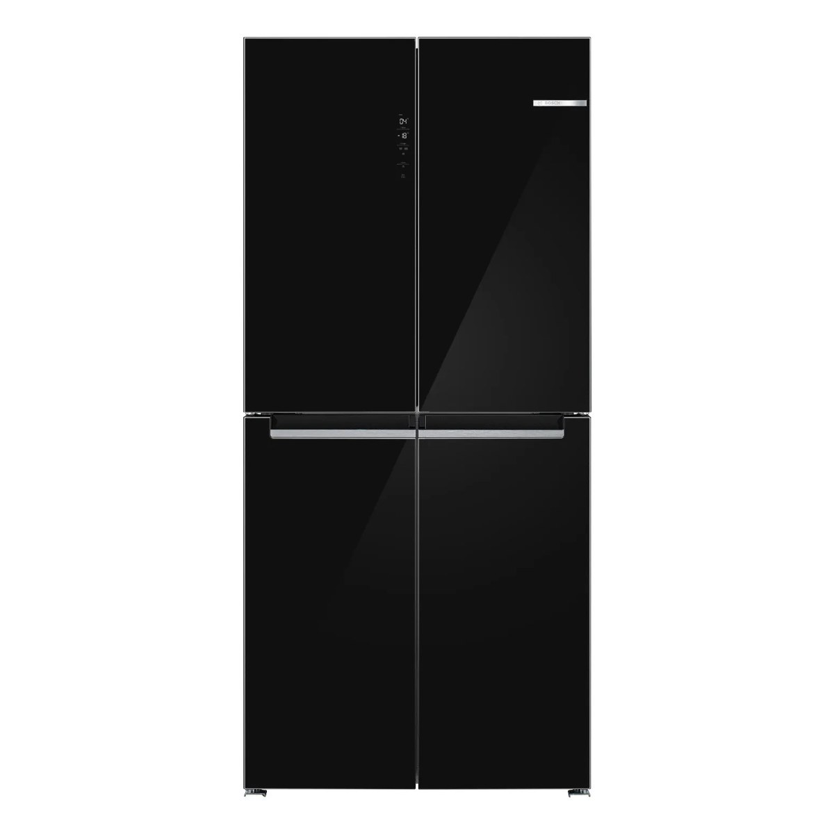 Série 4 Réfrigérateur multi-portes 189.5 x 85.5 cm Noir, Total No Frost KMC85LBEA